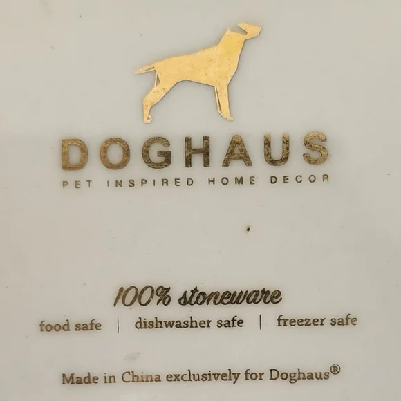 DOGHAUS CERAMIC TRINKET / CATCH ALL DISH GREEN & GOLD  LIKE NEW!        ☆ - Picture 6 of 6